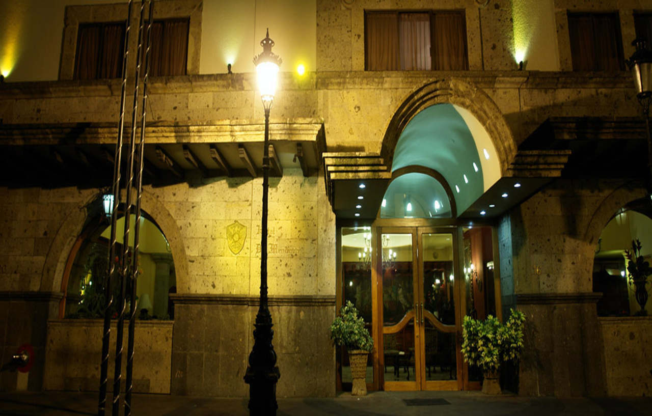 Hotel de Mendoza Guadalajara Exterior foto
