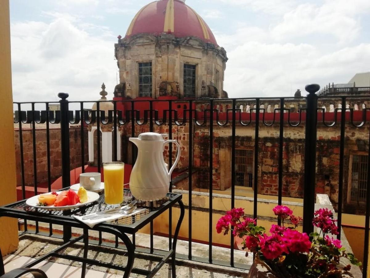 Hotel de Mendoza Guadalajara Exterior foto